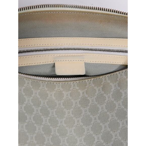 Celine Light Blue Canvas Shoulder Bag - Picture 12 of 12